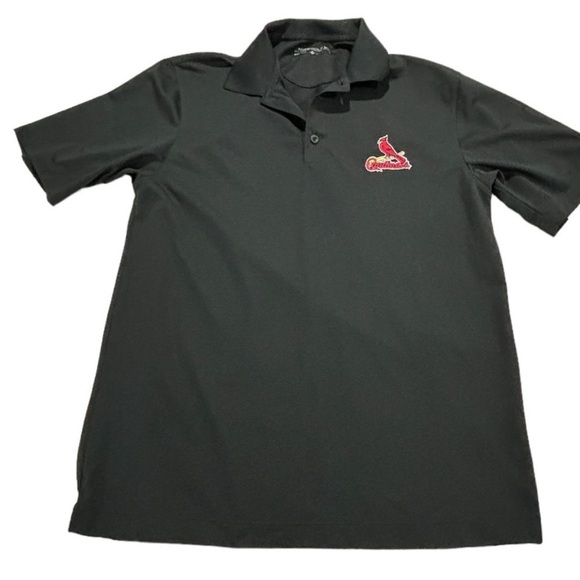 Nike St. Louis Cardinals Men's black Pro Victory Golf Polo size small - Picture 10 of 10